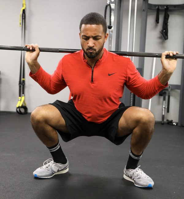 Ali Benjamin weight lifting
